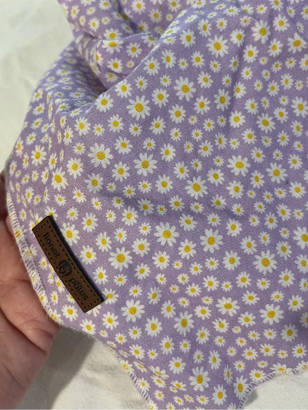 Floral Dog Bandana Set